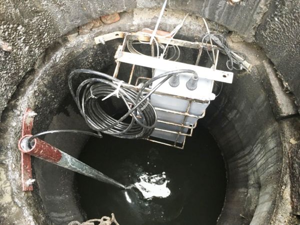 普陀区水位检测井